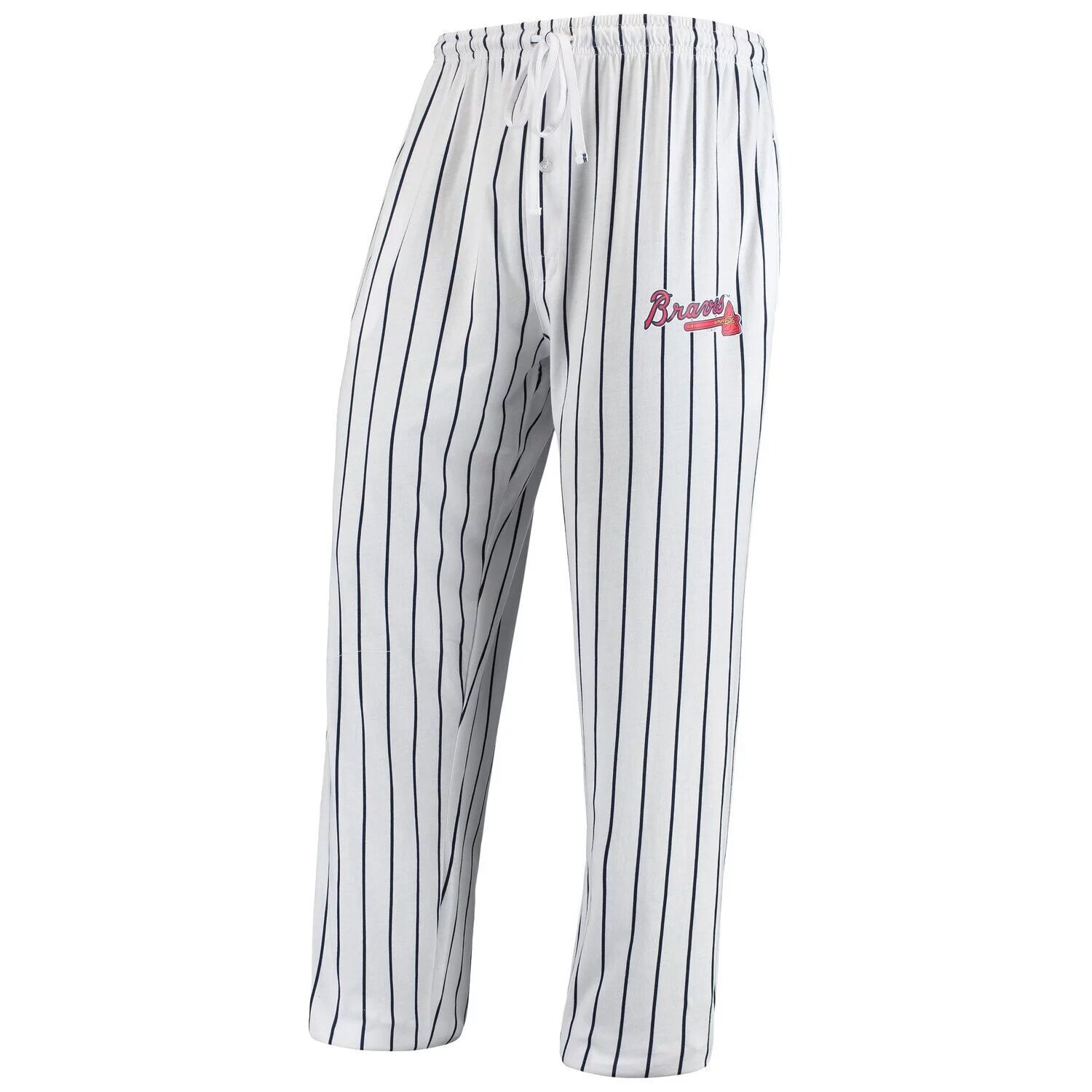 

Мужские брюки Concepts Sport белого/темно-синего цвета Atlanta Braves Vigor Lounge Pant