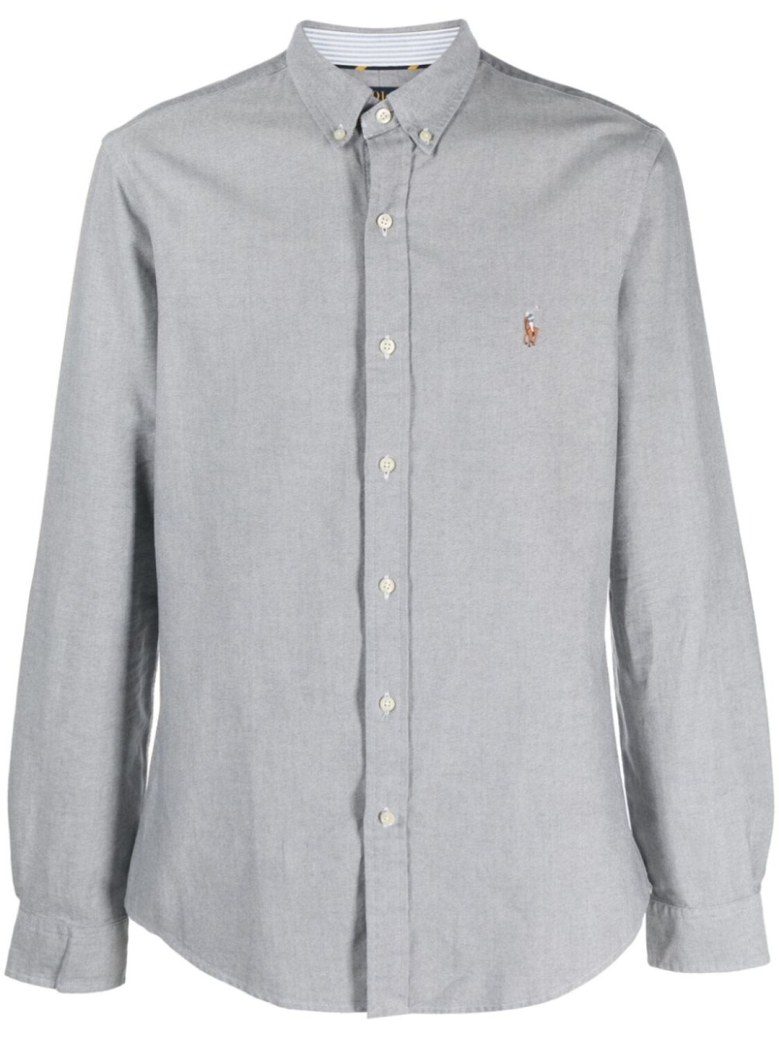 

Polo Ralph Lauren рубашка с логотипом Polo Pony, серый
