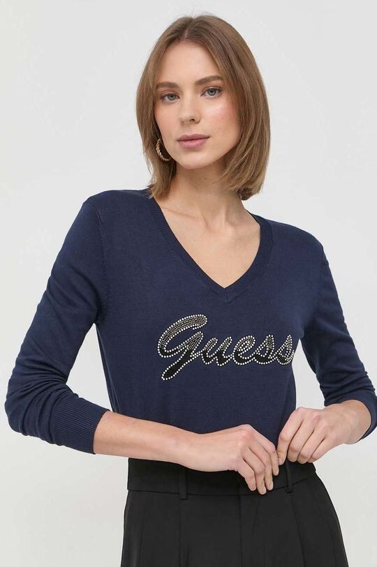 

Свитер Guess, темно-синий