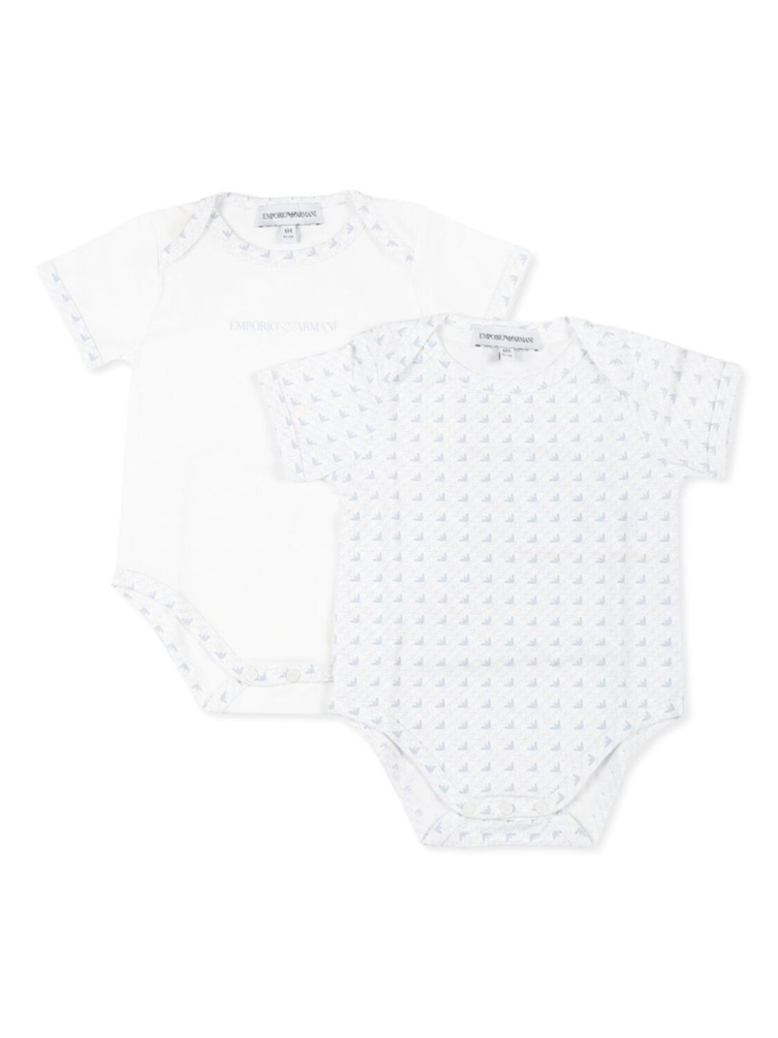 

Корпуса с логотипом (комплект из двух) Emporio Armani Kids, белый