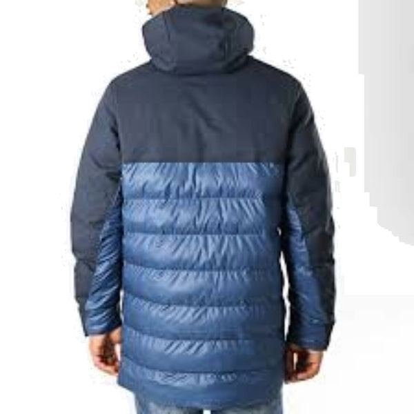 Куртка fc bayern munich ssp padded hoodie jacket asia sizing Adidas, синий — фото 3