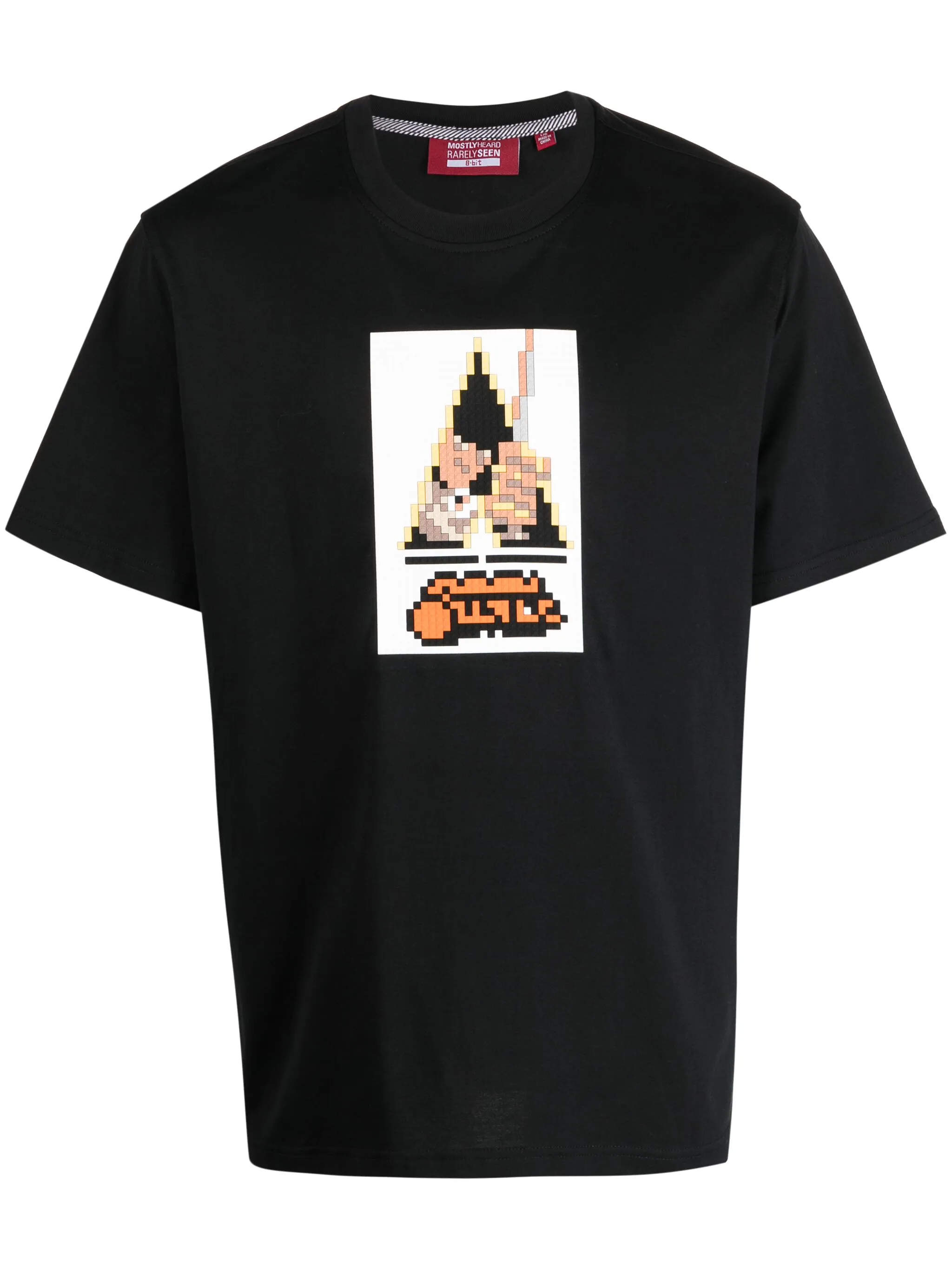 

Футболка Clock Is Working Mostly Heard Rarely Seen 8-Bit, черный