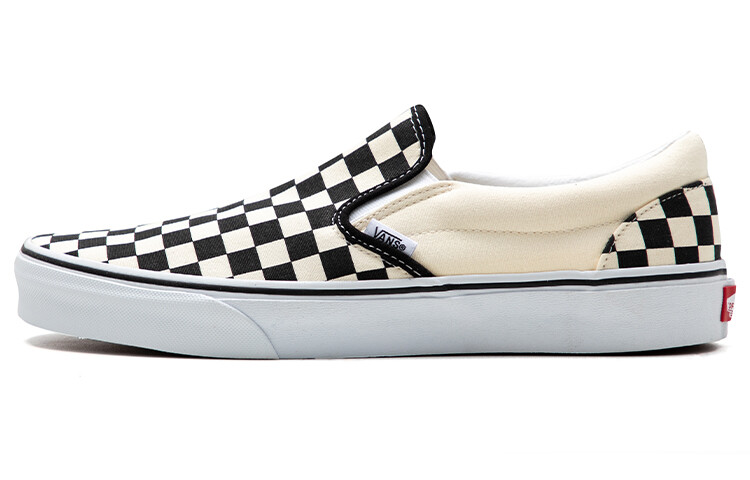 

Кроссовки Vans Slip-on Series Skateboard Shoes Unisex Low-Top Black And White Checkered