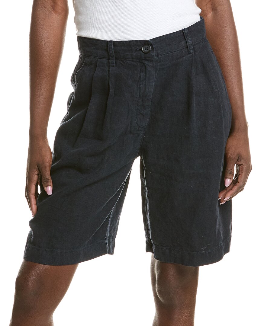 

Короткие льняные шорты Velvet от Graham & Spencer Larchmont Velvet by Graham & Spencer, синий