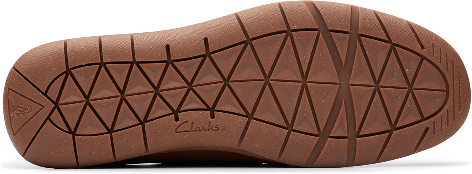 Мужские мокасины Clarks Flexway Easy, темно-коричневый — фото 4