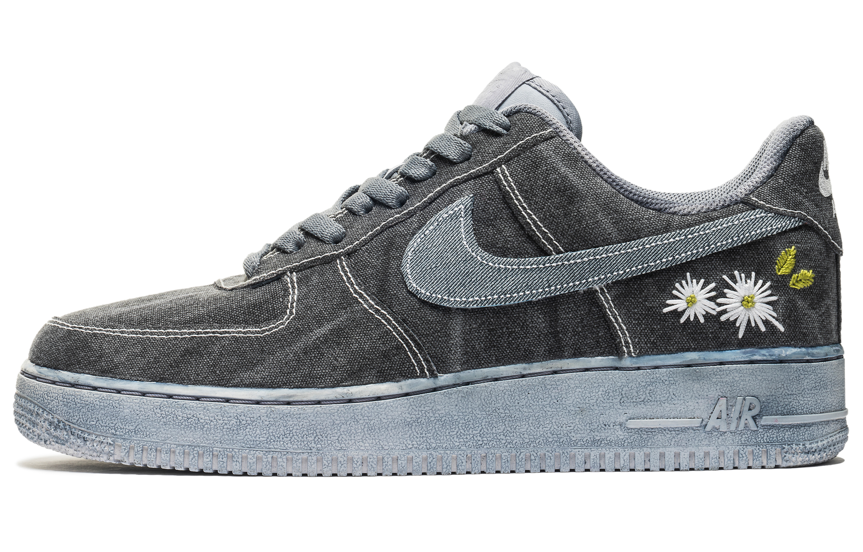 

Nike Кроссовки Air Force 1 Low Top для скейтбординга, мужские, белые, серые