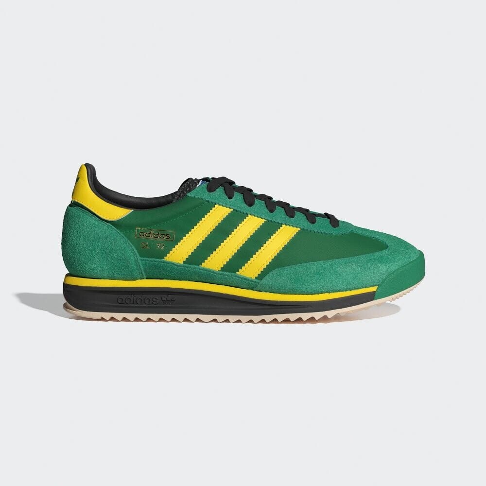 

Кроссовки Adidas SL 72 RS, цвет Green/Yellow/Black, Черный, Кроссовки Adidas SL 72 RS, цвет Green/Yellow/Black