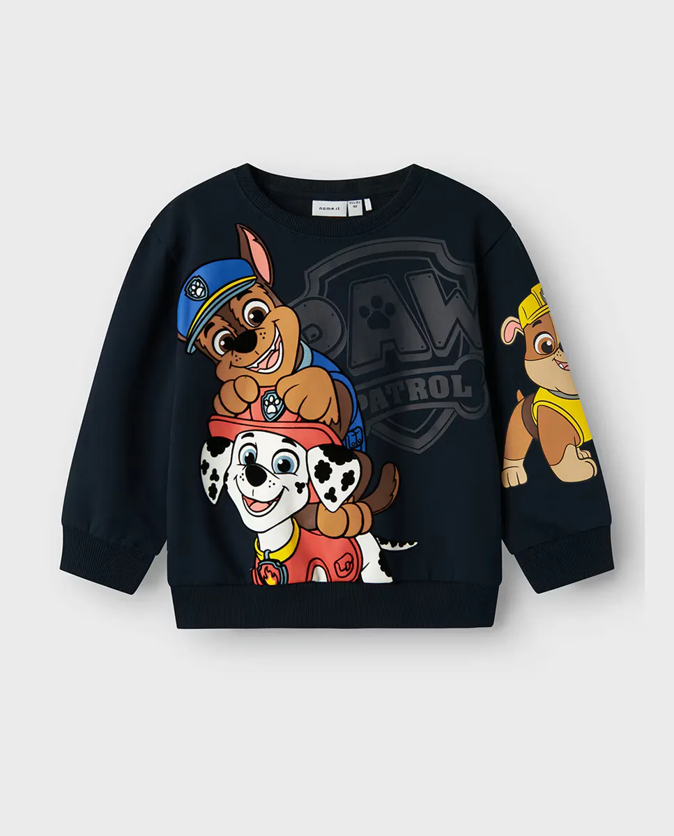 

Толстовка Paw Patrol для детей name it, тёмно-синий