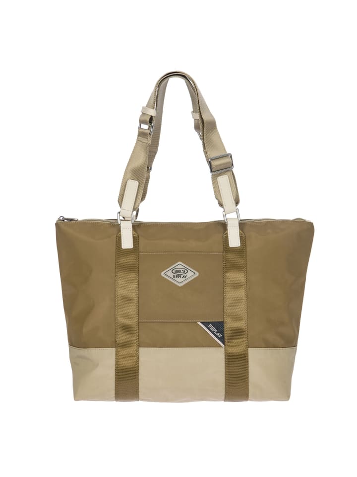

Сумка-шоппер Bric'sx Replay 33 см из песочного дерева BRIC`s