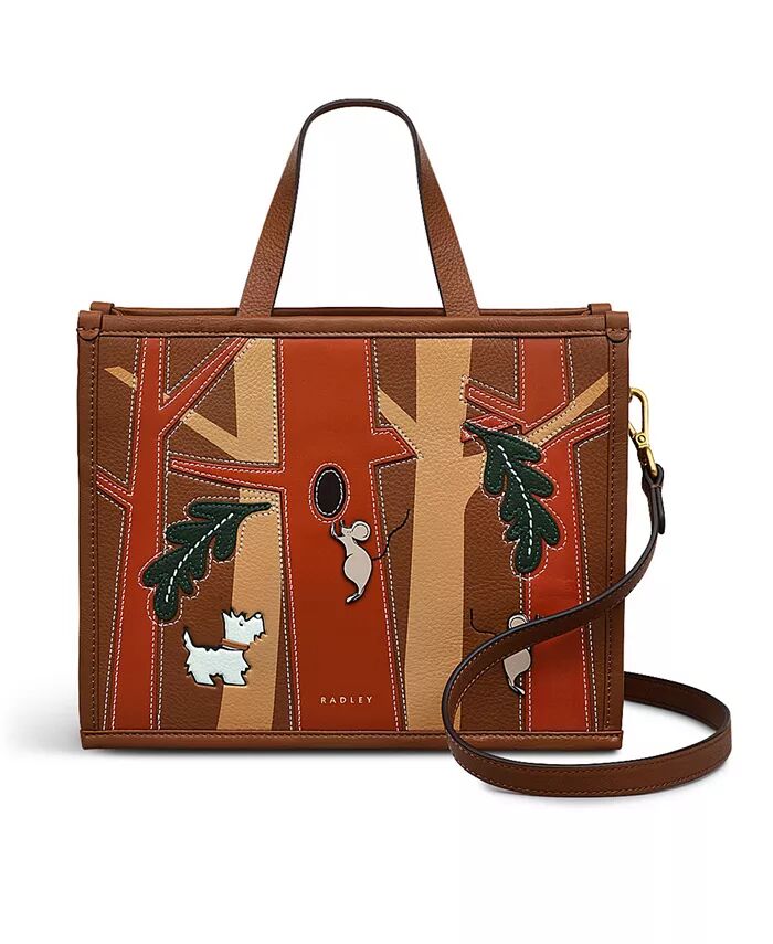 

Осенние выпуски, средняя сумка с открытым верхом Radley London, коричневый