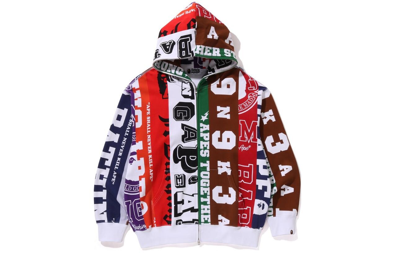 

Толстовка мужская многоцветная A Bathing Ape, цвет Multicolor