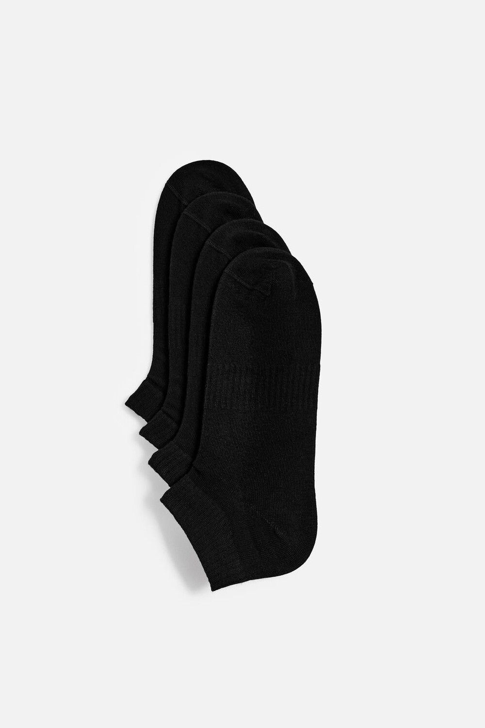

Упаковка из 4 носков до коротки ZARA, черный