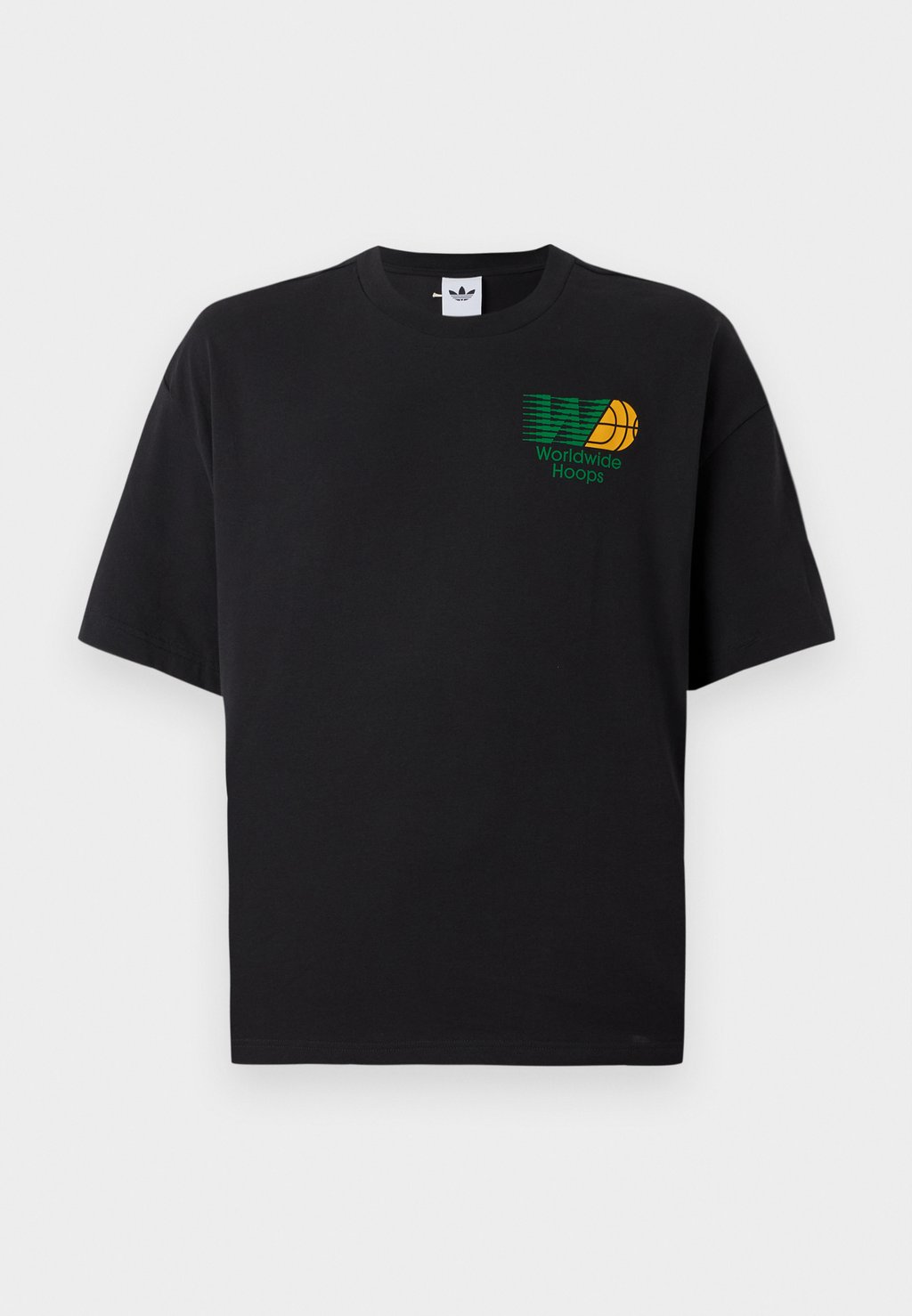 Футболка с принтом Adidas Originals, черный — фото 4