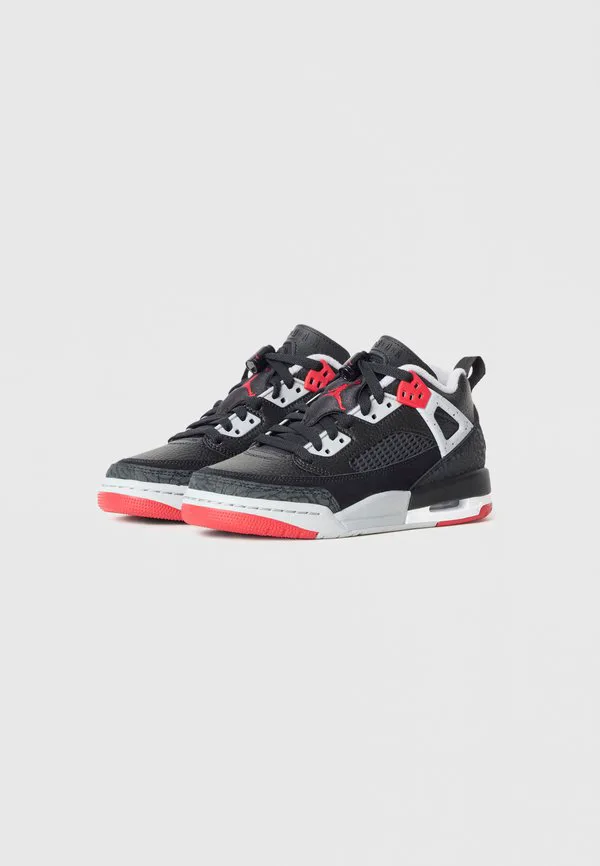 Кроссовки jordan spizike low унисекс Jordan, Black/Red/Wolf Grey/White — фото 2