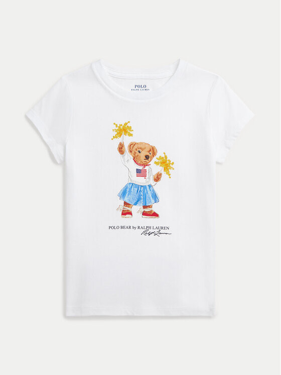 

Футболка стандартного кроя Polo Ralph Lauren, белый