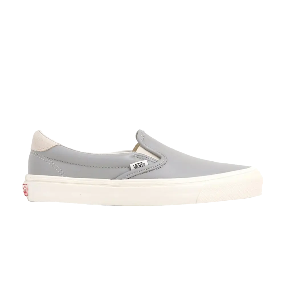 Слипоны 59 LX Кожаные Vans, серый