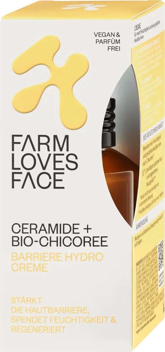 

Крем-барьер для лица гидроцерамид + органический цикорий 600мл Farm Loves Face