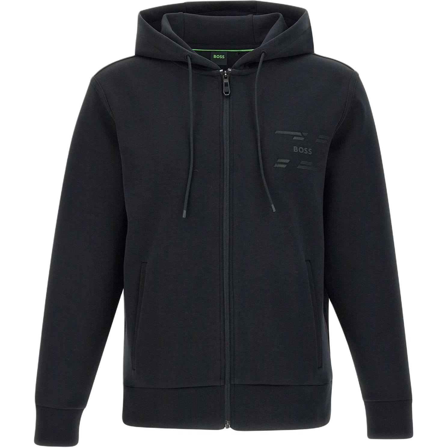 

HUGO BOSS Худи на молнии, Black