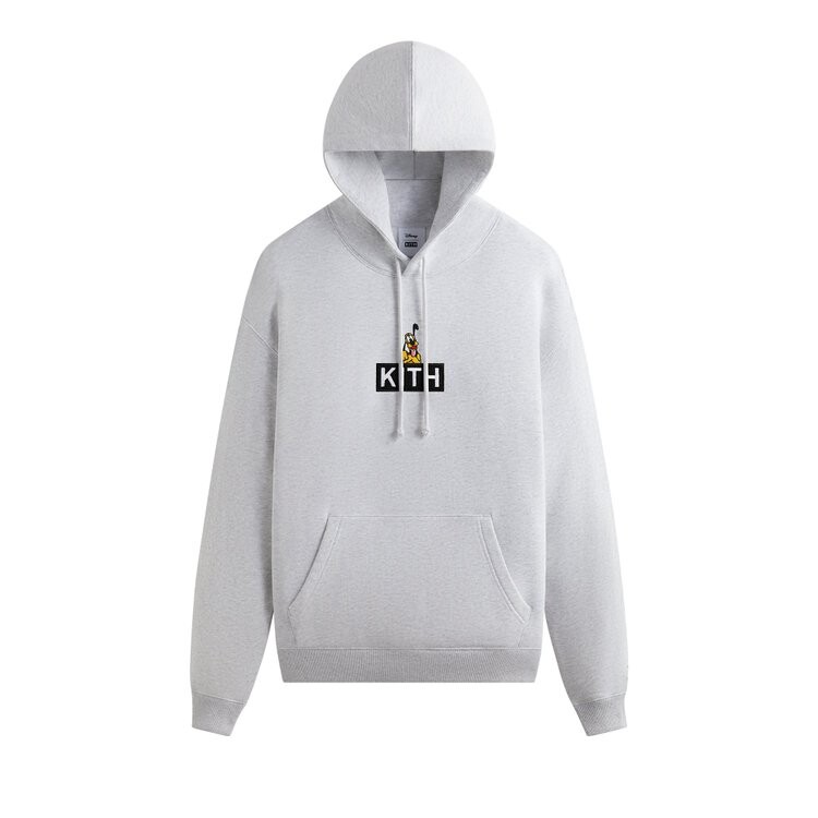 

Худи Kith For Mickey & Friends Cyber Monday Pluto Classic Logo 'Light Heather Grey', серый
