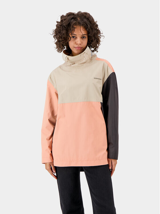 

Анорак regular fit Didriksons, розовый