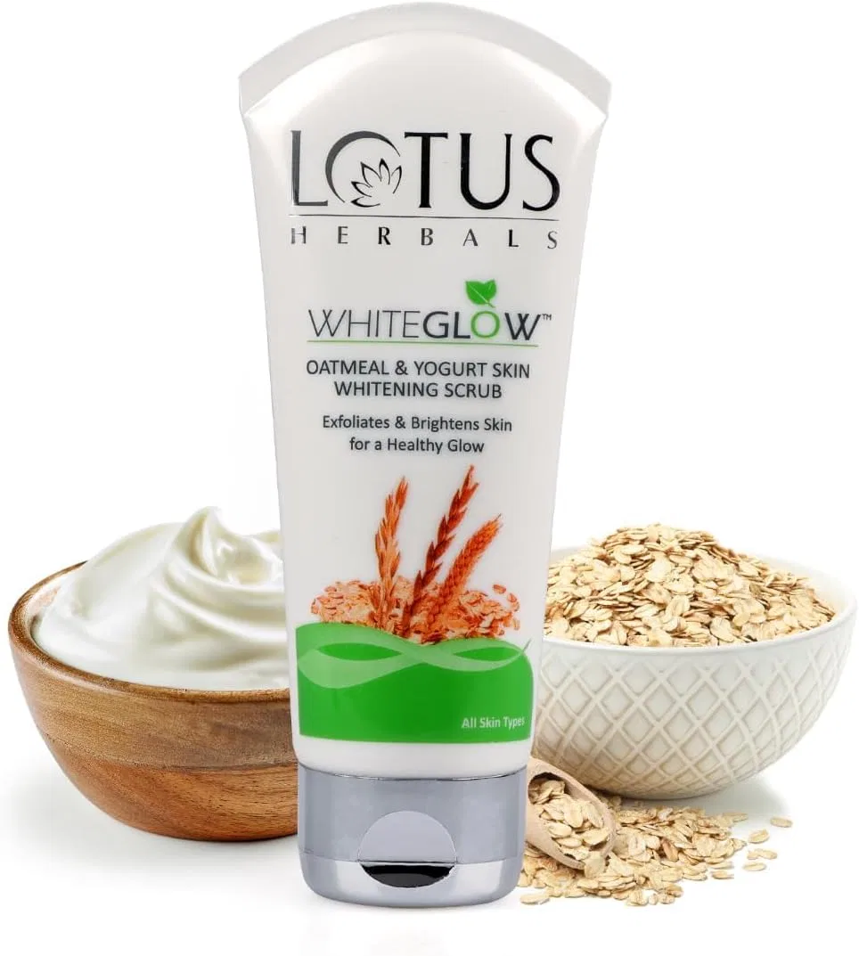 Скраб для лица Herbal's White-Glow Oatmeal and Yogurt, 100 г, набор 2 шт. — фото 2