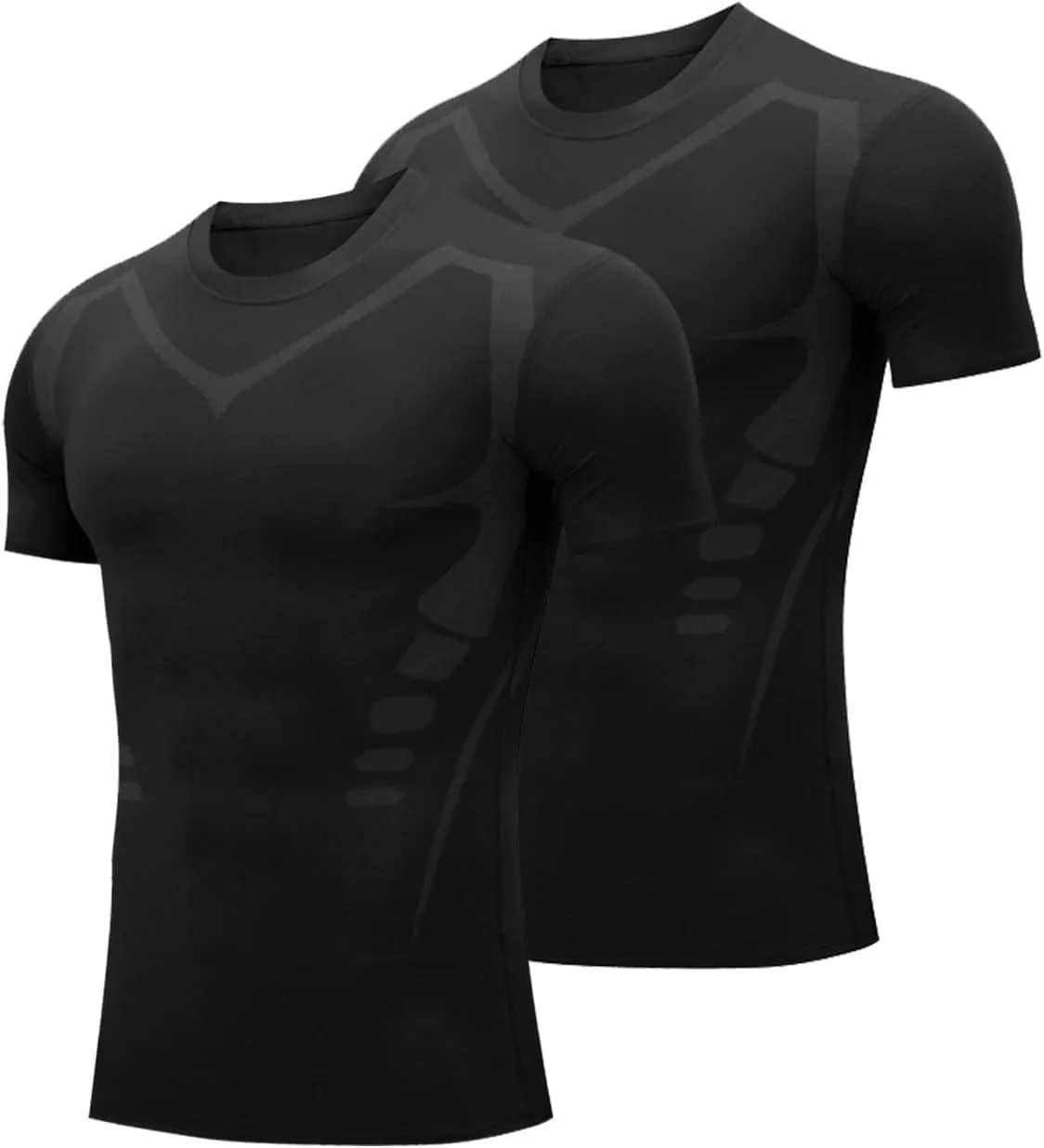 

Мужская компрессионная футболка с коротким рукавом HomyComy, 2 шт