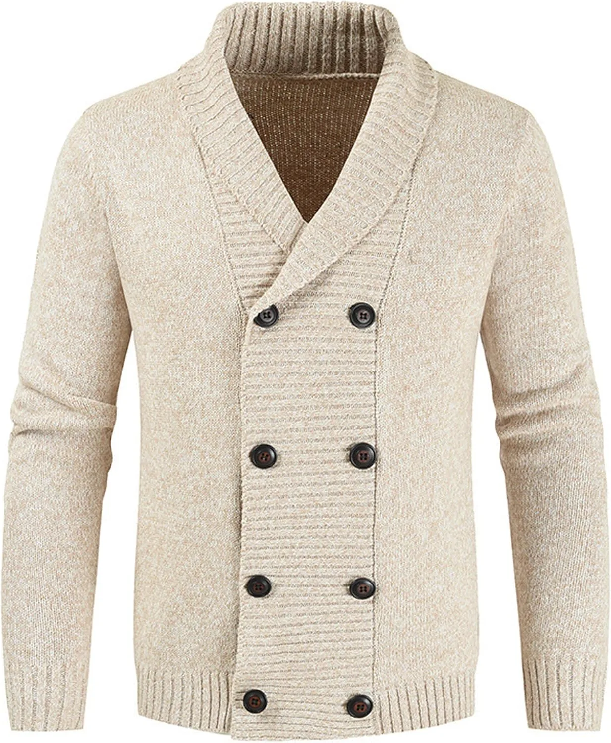 

Мужской двубортный свитер Bestgift