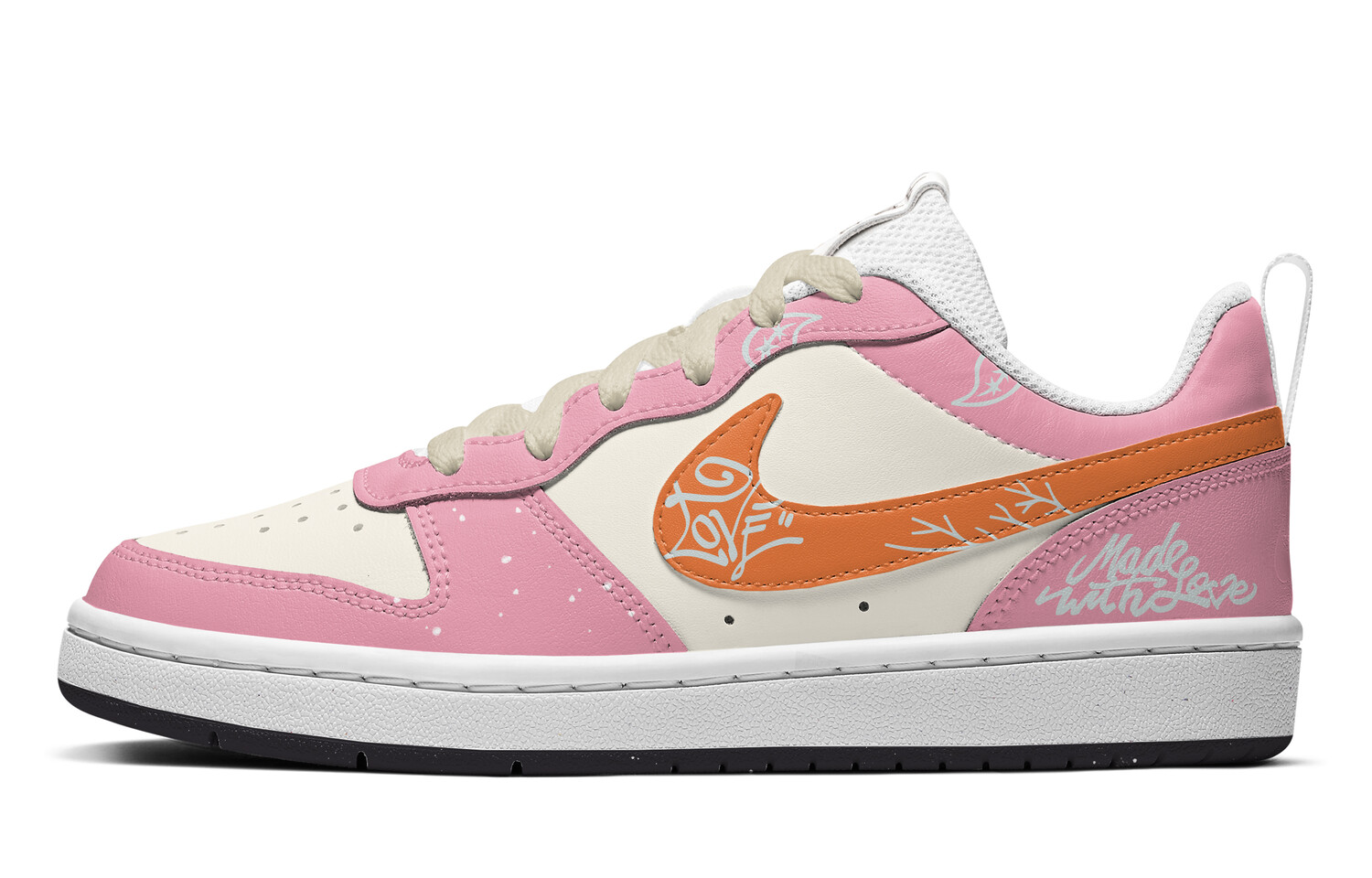 

Кроссовки Nike Skateboarding Shoes Women's Low-top Orange/pink, розовый