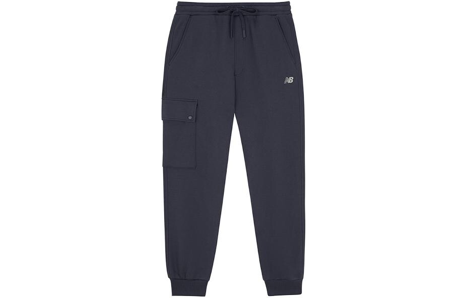 

Мужские трикотажные спортивные штаны New Balance, цвет Blue