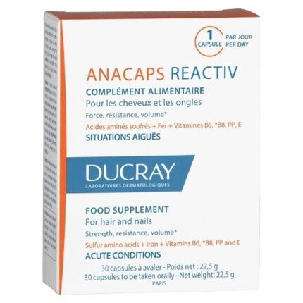 

Анакапс Реактив 30 капсул, Ducray