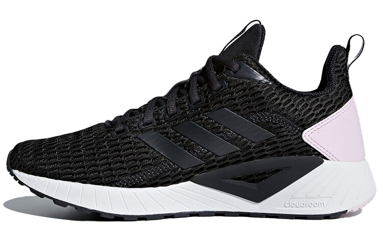 

Кроссовки женские Questar Running Shoes Low-top Black/White/Pink Adidas Neo
