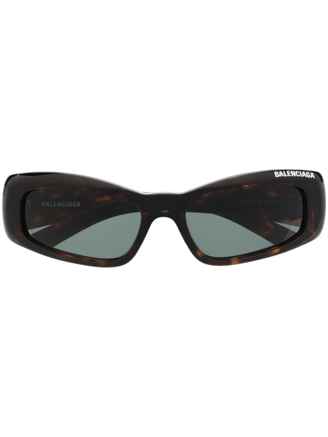 

Balenciaga Eyewear солнцезащитные очки с логотипом, коричневый