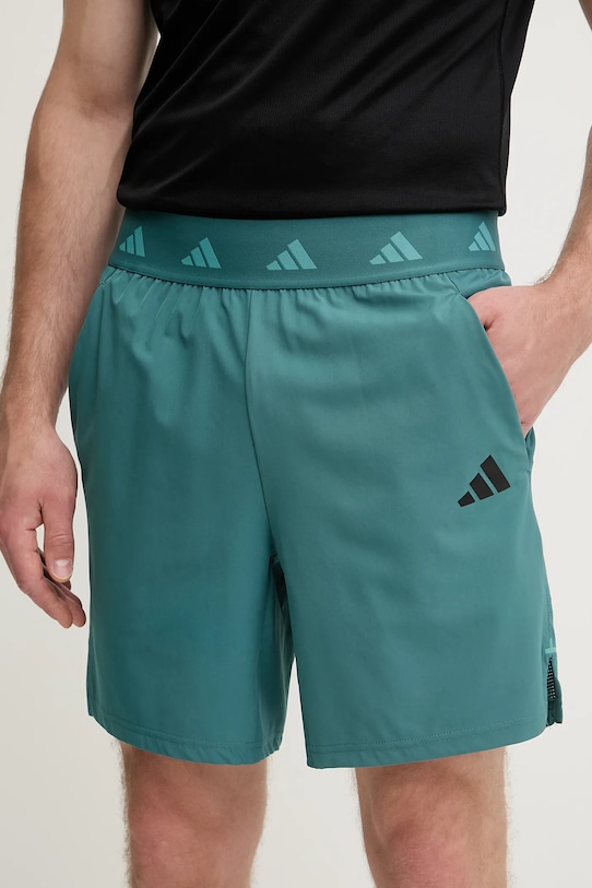 

Спортивные шорты GYM+ Adidas Performance, бирюзовый
