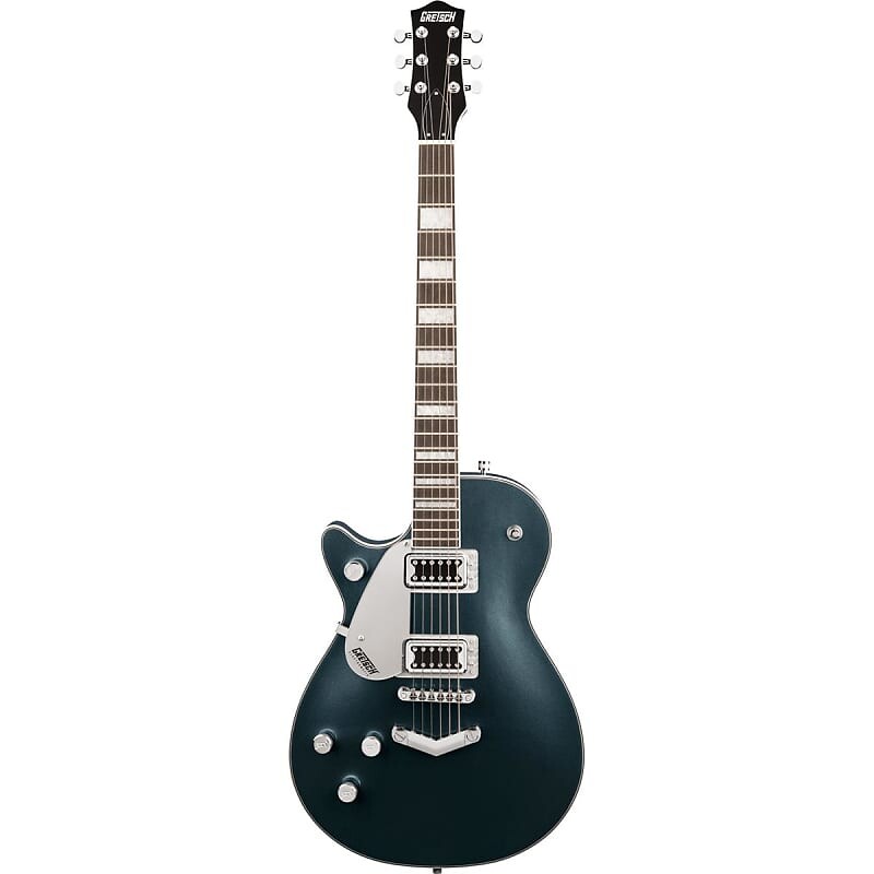 

Электрогитара Gretsch G5220LH Electromatic Jet BT Single-Cut V-Stoptail Left-Handed Electric Guitar, Laurel Fingerboard, Jade Gray Metallic