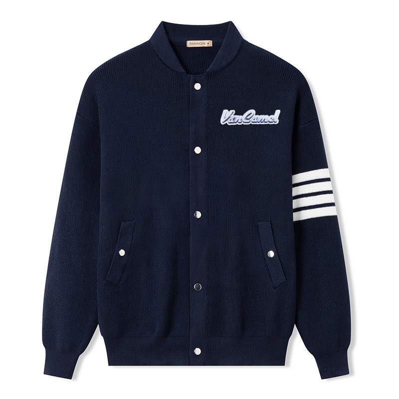 

Американский винтажный свитер Unisex VanCamel, темно-синий