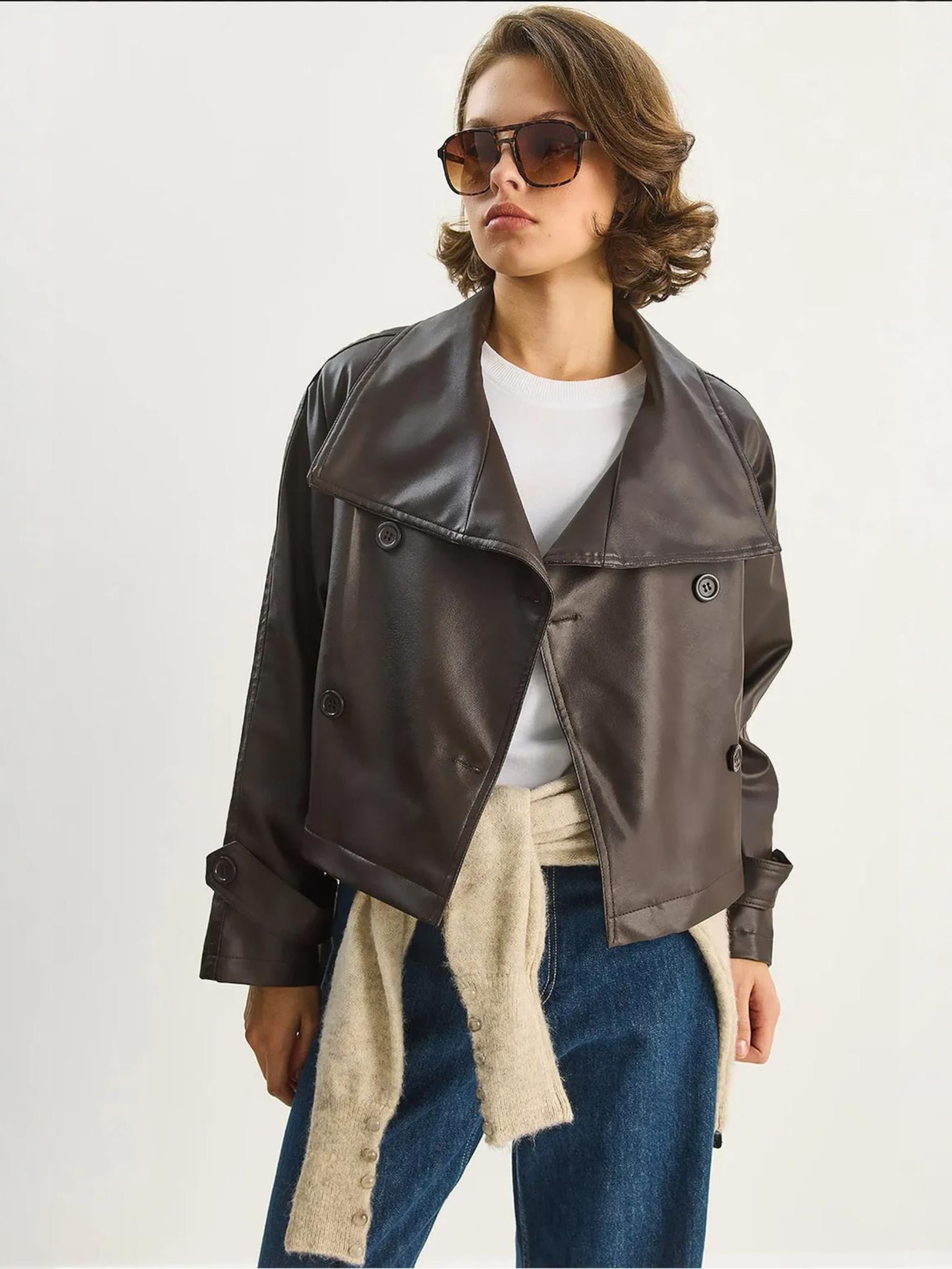 

Bianco Lucci Куртка для межсезонья в цвете Mocha