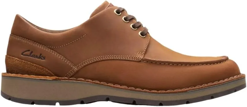 Мужские низкие оксфордские туфли Clarks Gravelle, коричневый