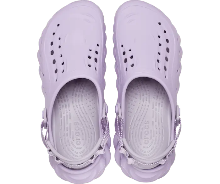Сабо Echo Crocs женские, цвет Lavender — фото 3