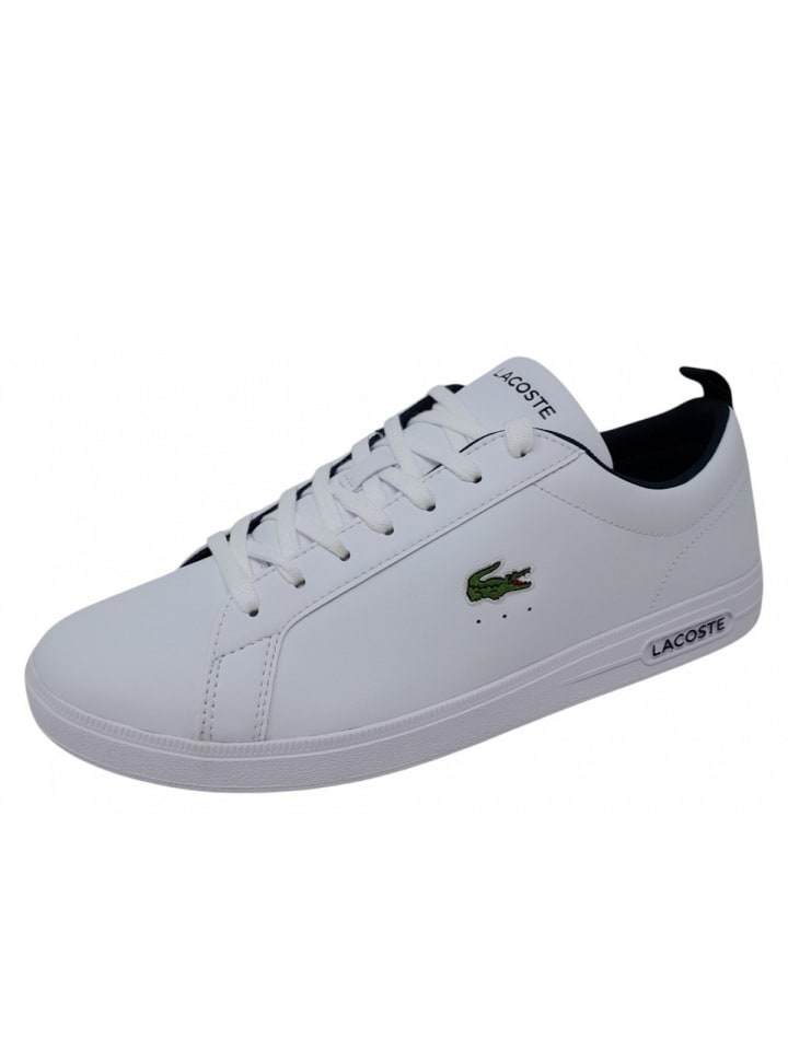 

Кроссовки на шнуровке Lacoste, белый
