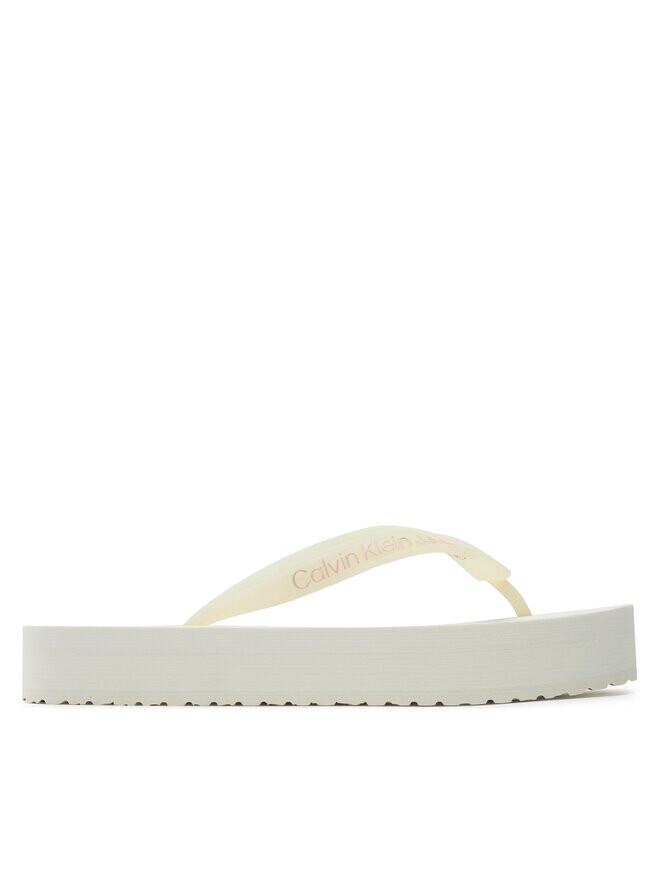 

Шлепанцы Calvin Klein Jeans Beach Sandal Flatform YW0YW01620, экрю