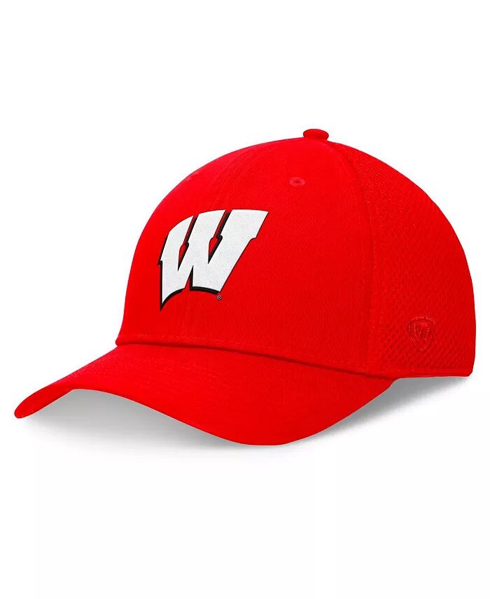 

Мужская красная шапка Wisconsin Badgers Spacer Flex Top of the World