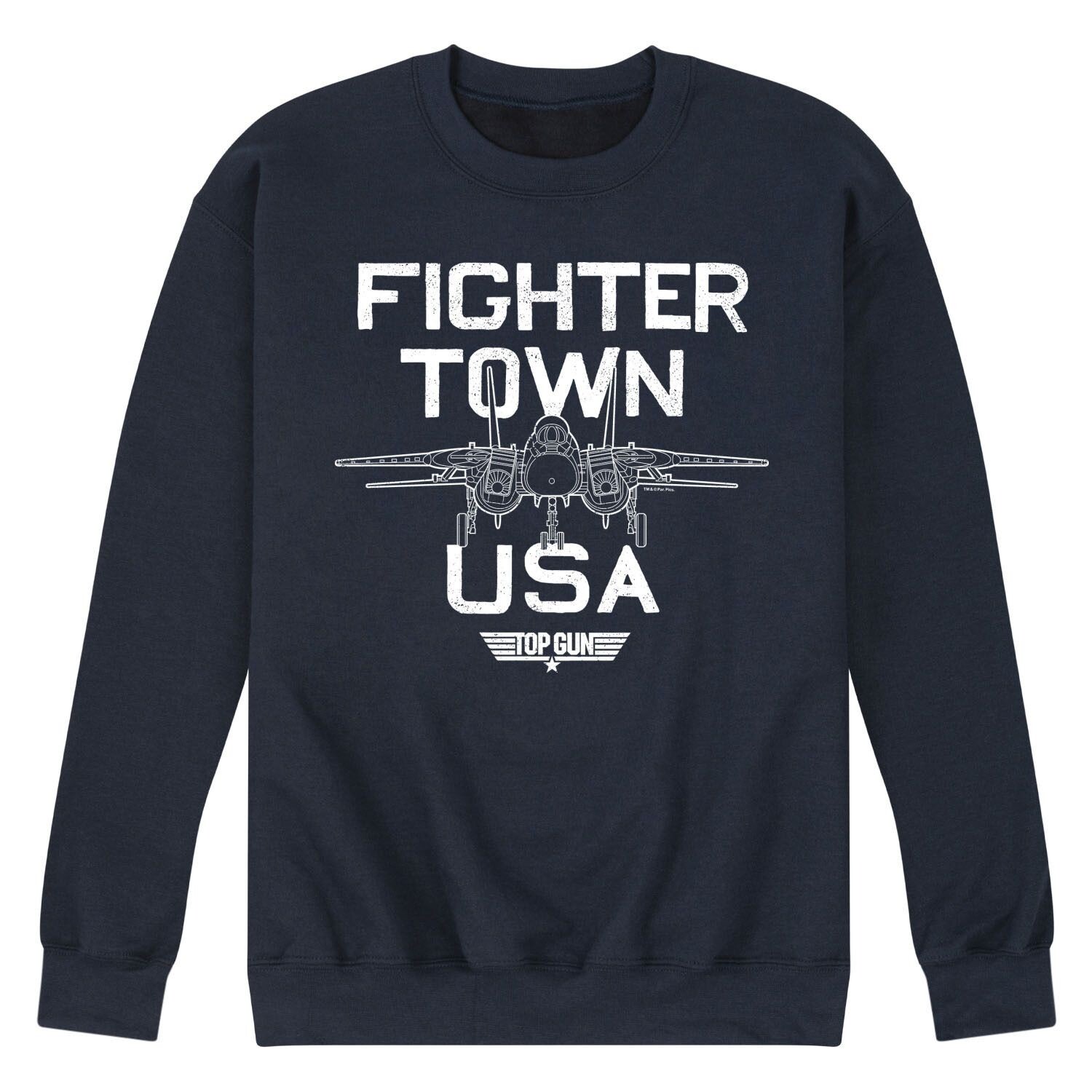 

Мужской свитшот Top Gun Fighter Town Licensed Character
