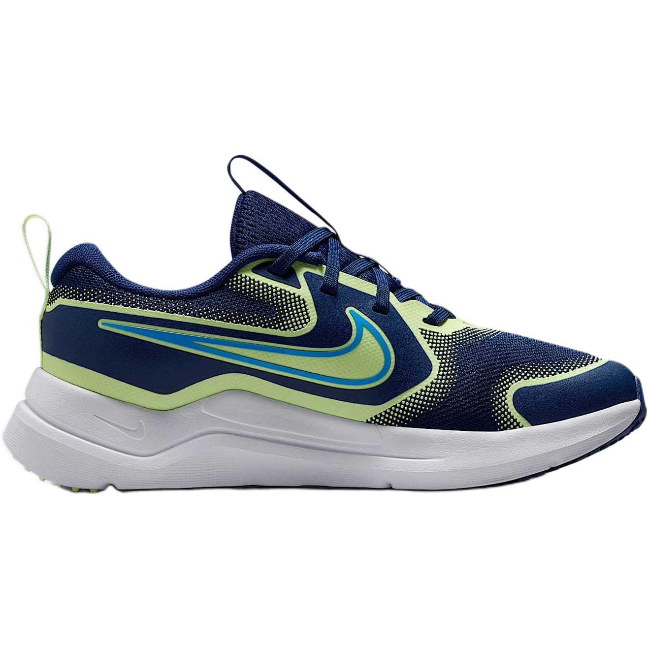 Nike Кроссовки для бега Cosmic Runner устойчивые к истиранию низкие детские синий подростки — фото 3