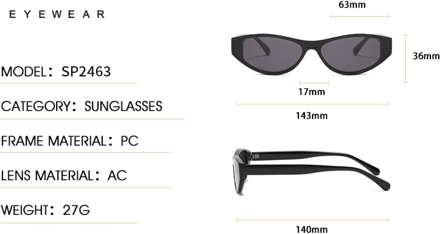 

Женские солнцезащитные очки «кошачий глаз» с градиентным переходом цвета, мужские солнцезащитные очки с защитой от УФ-излучения UV400 DSVIGF, Beigepink Tea