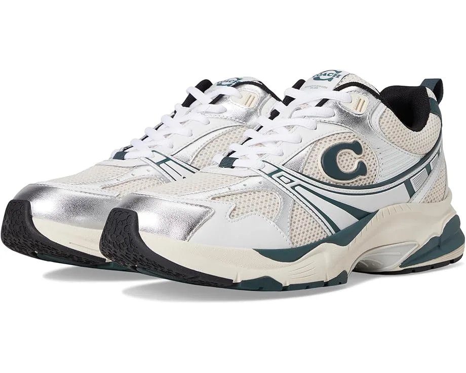 Кроссовки COACH Mesh Sneakers, Dark Teal Multi