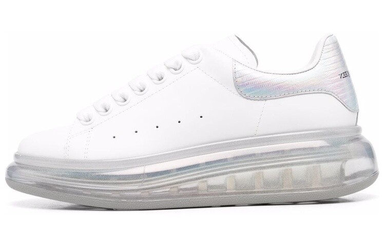 

Кроссовки Alexander McQueen Leather Larry Oversized Sneakers 'White Iridescent' Women's
