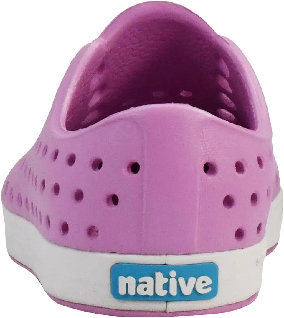 Детские кроссовки Native Shoes Jefferson, цвет Chillberry Pink/Shell White — фото 3