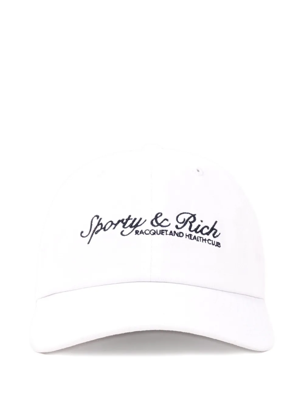 

Вышитая кепка syracuse Sporty & Rich, белый