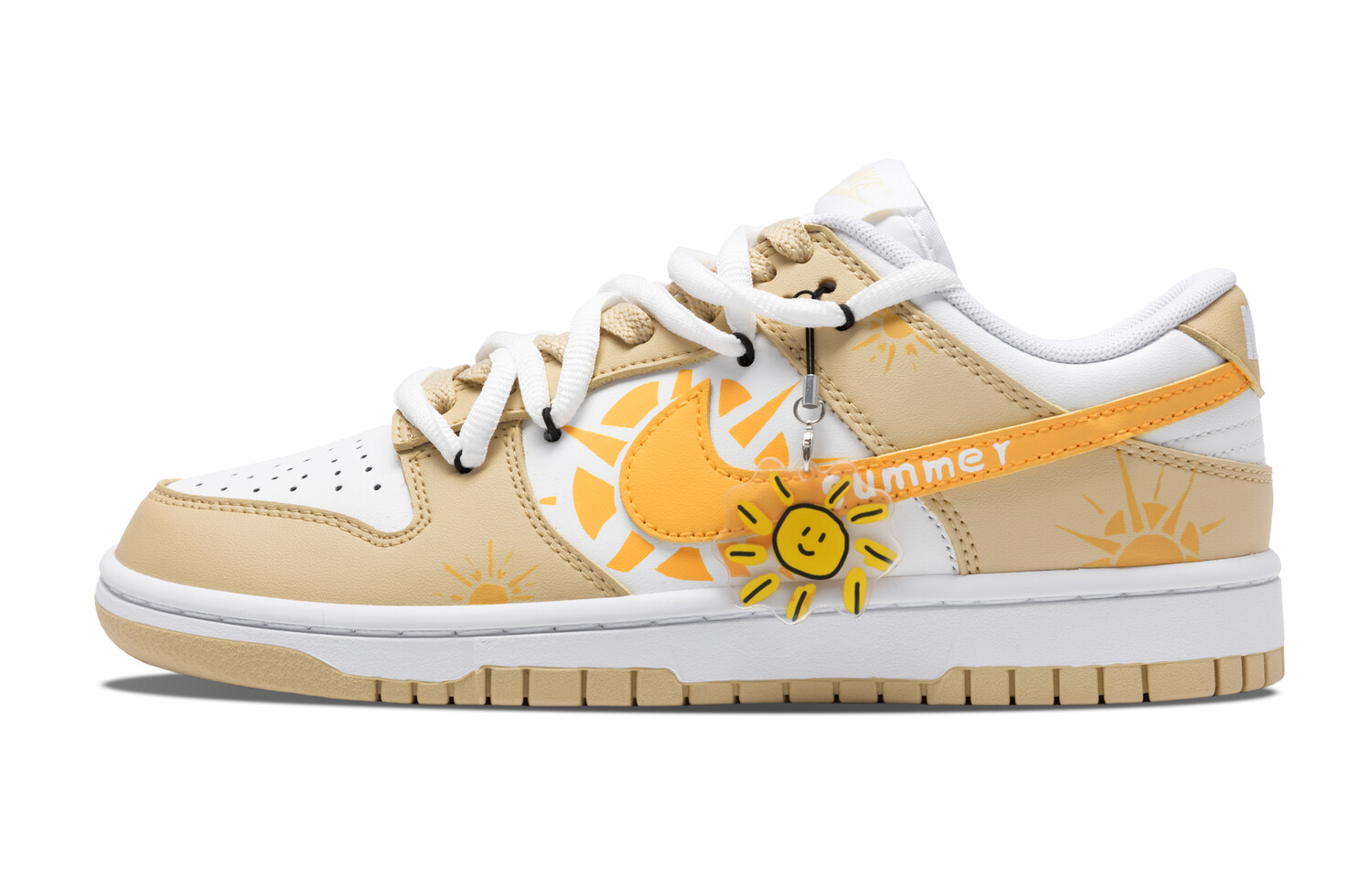 

Кроссовки Nike Dunk Skateboarding Shoes Men Low-top White, цвет Wonder White