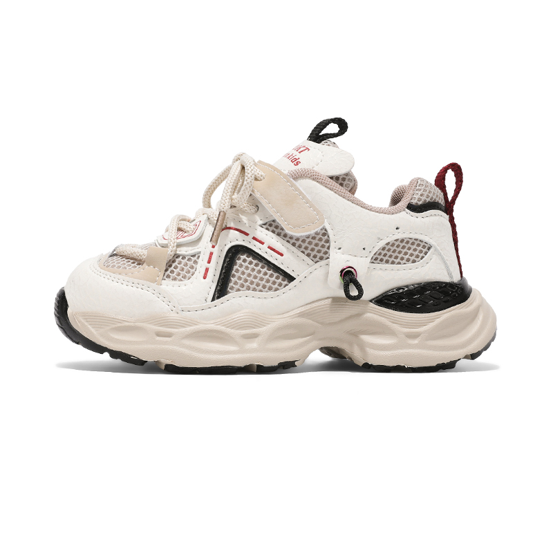 

Дышащие, нескользящие и износостойкие низкие детские кроссовки для повседневной носки SHIBU, хаки